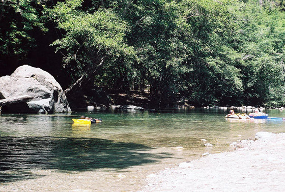 Lazy float in the Big Sur River